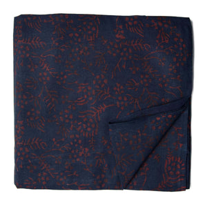 Ajrakh Hand Block Natural Dyed Cotton Fabric