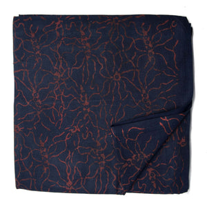 Ajrakh Hand Block Natural Dyed Cotton Fabric