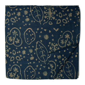 Ajrakh Hand Block Natural Dyed Cotton Fabric