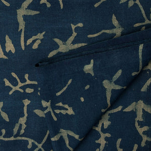 Ajrakh Hand Block Natural Dyed Cotton Fabric