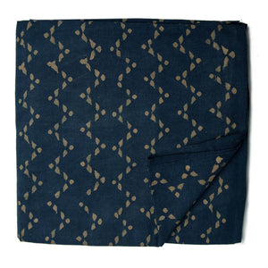 Ajrakh Hand Block Natural Dyed Cotton Fabric