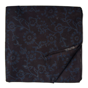 Ajrakh Hand Block Natural Dyed Cotton Fabric