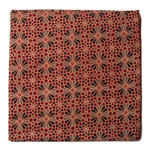 Ajrakh Hand Block Natural Dyed Cotton Fabric