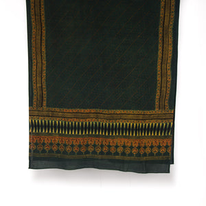 Ajrakh Hand Block Printed Cotton Dupatta