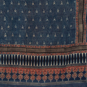 Ajrakh Hand Block Printed Cotton Dupatta