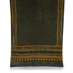 Ajrakh Hand Block Printed Cotton Dupatta