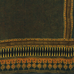 Ajrakh Hand Block Printed Cotton Dupatta