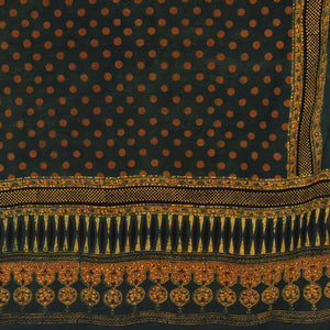 Ajrakh Hand Block Printed Cotton Dupatta