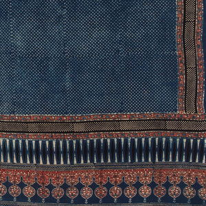 Ajrakh Hand Block Printed Cotton Dupatta