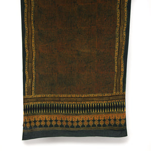 Ajrakh Hand Block Printed Cotton Dupatta