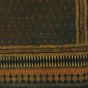 Ajrakh Hand Block Printed Cotton Dupatta