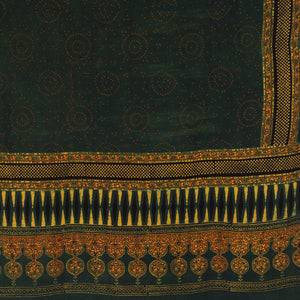 Ajrakh Hand Block Printed Cotton Dupatta