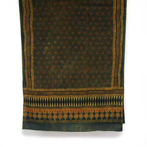 Ajrakh Hand Block Printed Cotton Dupatta