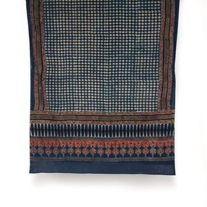 Ajrakh Hand Block Printed Cotton Dupatta