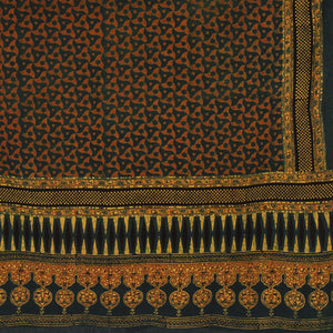 Ajrakh Hand Block Printed Cotton Dupatta