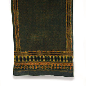 Ajrakh Hand Block Printed Cotton Dupatta