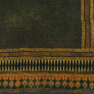 Ajrakh Hand Block Printed Cotton Dupatta