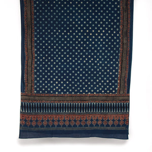 Ajrakh Hand Block Printed Cotton Dupatta