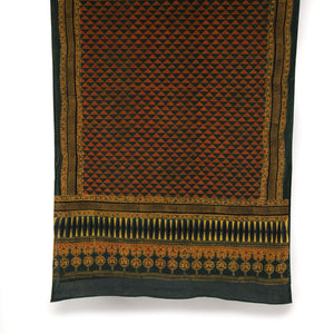 Ajrakh Hand Block Printed Cotton Dupatta