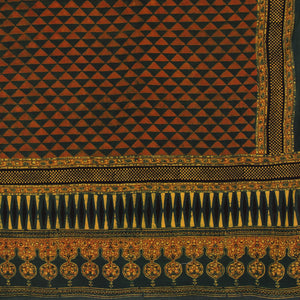 Ajrakh Hand Block Printed Cotton Dupatta