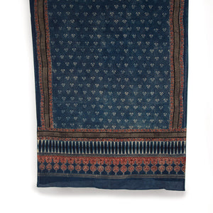 Ajrakh Hand Block Printed Cotton Dupatta