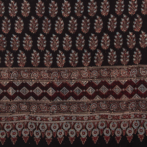 Ajrakh Hand Block Printed Cotton Dupatta