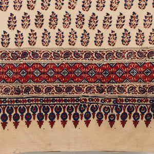 Ajrakh Hand Block Printed Cotton Dupatta