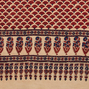 Ajrakh Hand Block Printed Cotton Dupatta