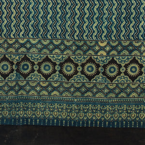 Ajrakh Hand Block Printed Cotton Dupatta