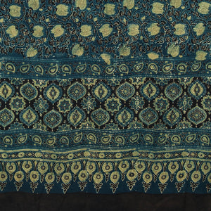 Ajrakh Hand Block Printed Cotton Dupatta