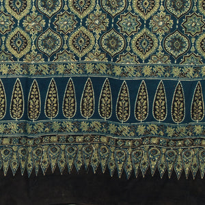 Ajrakh Hand Block Printed Cotton Dupatta