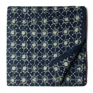 Ajrakh Hand Block Natural Dyed Cotton Fabric