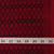 Precut 0.25 meters -Red & Maroon Bagh Hand Block Printed Cotton Fabric