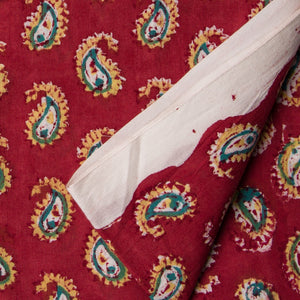 Precut 0.25 meters -Sanganeri Hand Block Printed Cotton Fabric