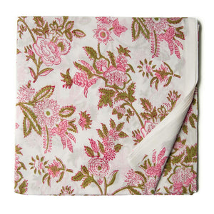 Precut 0.75 meters -Sanganeri Hand Block Printed Cotton Fabric