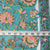Precut 1meter - Sanganeri Hand Block Printed Cotton Fabric