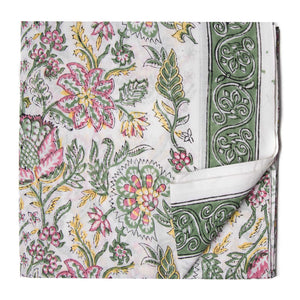 Sanganeri Hand Block Printed Cotton Fabric