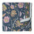 Blue and pink Sanganeri Hand Block Printed Cotton Fabric with floral print