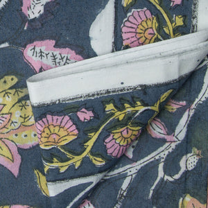 Precut 1 meter -Sanganeri Hand Block Printed Cotton Fabric