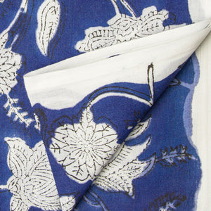 Precut 0.5 meter -Sanganeri Hand Block Printed Cotton Fabric