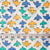Precut 0.25 meter -Sanganeri Hand Block Printed Cotton Fabric