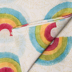 Precut 0.25 meter -Sanganeri Hand Block Printed Cotton Fabric