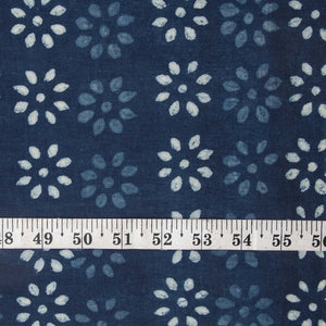 Precut 0.5 meter -Sanganeri Hand Block Printed Cotton Fabric