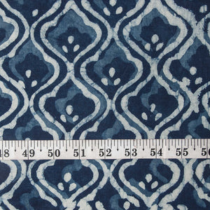 Precut 0.25 meter -Sanganeri Hand Block Printed Cotton Fabric