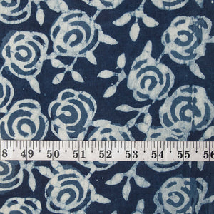 Precut 0.25 meter -Sanganeri Hand Block Printed Cotton Fabric