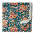 Yellow and blue Sanganeri Hand Block Printed Cotton Fabric with floral print