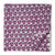 Pink and White Sanganeri Hand Block Printed Cotton Fabric with abstract design