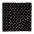 Black and White Sanganeri Hand Block Printed Cotton Fabric with dot design
