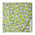 Green and White Sanganeri Hand Block Printed Cotton Fabric with animal design