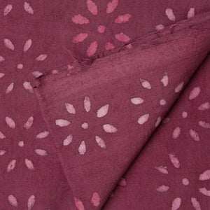 Precut 0.5 meter -Sanganeri Hand Block Printed Cotton Fabric